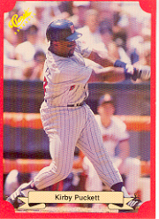 1988 Classic Red Baseball Cards        164     Kirby Puckett
